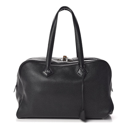 Hermes Taurillon Clemence Victoria II 35 Black 1 of 13