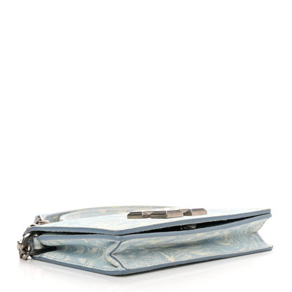 Off-White Suede Jitney 0.5 Waves Crossbody Bag Light Blue 4 of 12