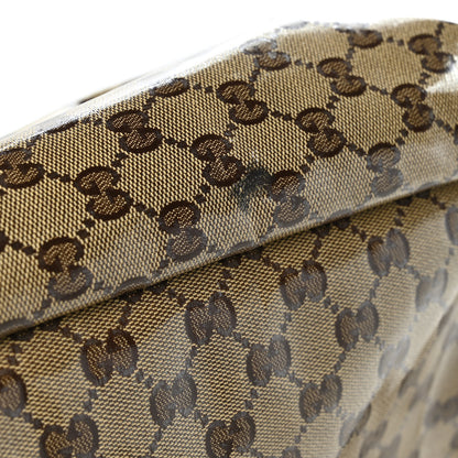 Gucci Crystal Monogram Web Large Carry On Duffle Bag Brown 13 of 13