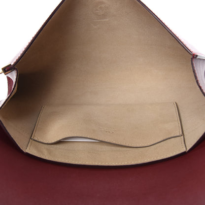 Chloe Suede Calfskin Faye Clutch Plum Purple 5 of 9