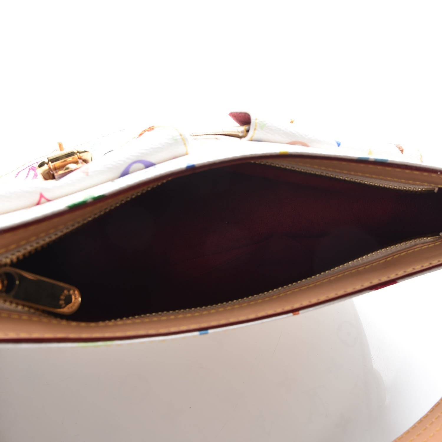 Louis Vuitton Monogram Multicolor Lodge PM White 5 of 7