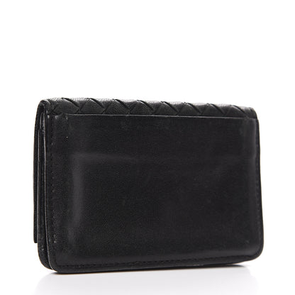 Bottega Veneta Nappa Intrecciato Card Holder Black 2 of 8
