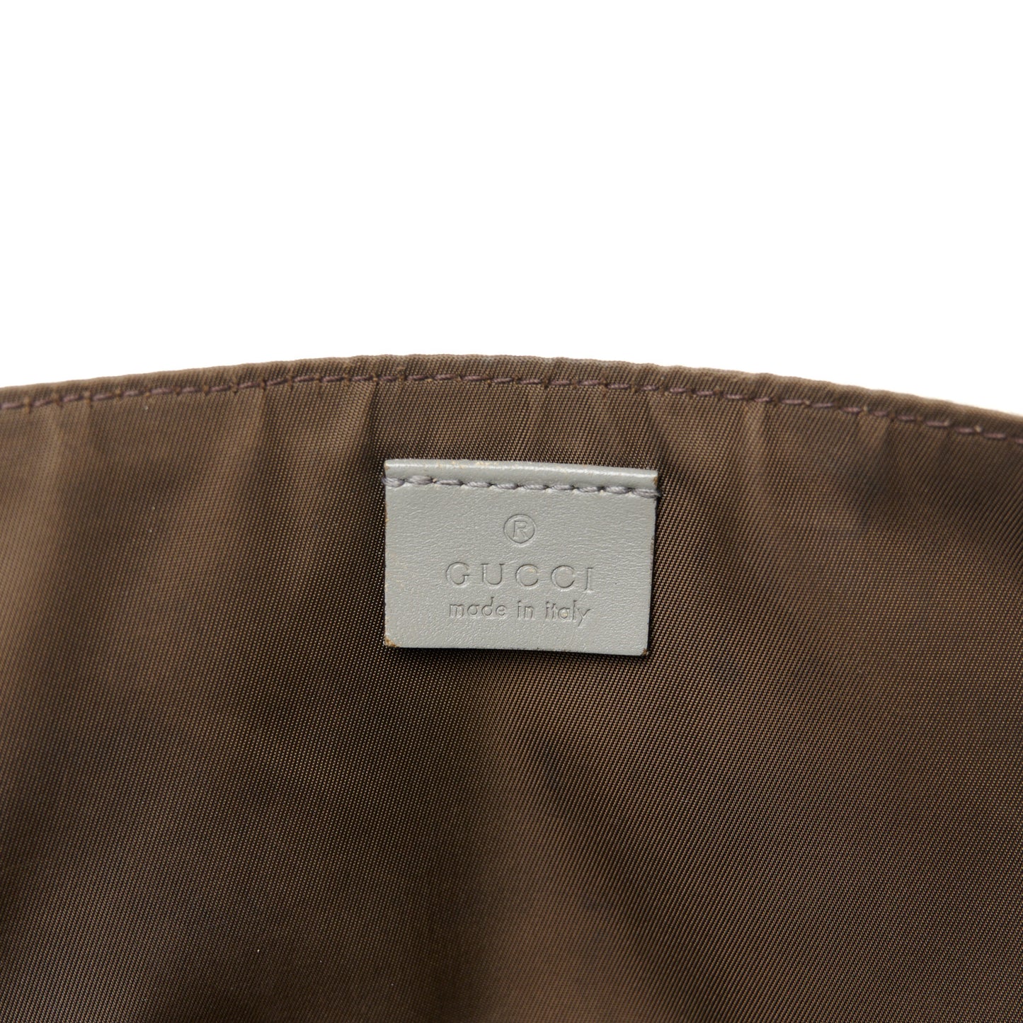 GG Plus Monogram Messenger Diaper Bag Ecru Grigio