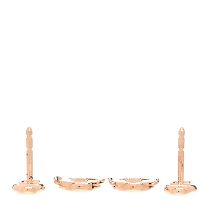 Hermes 18K Rose Gold TPM Farandole Stud Earrings 3 of 5