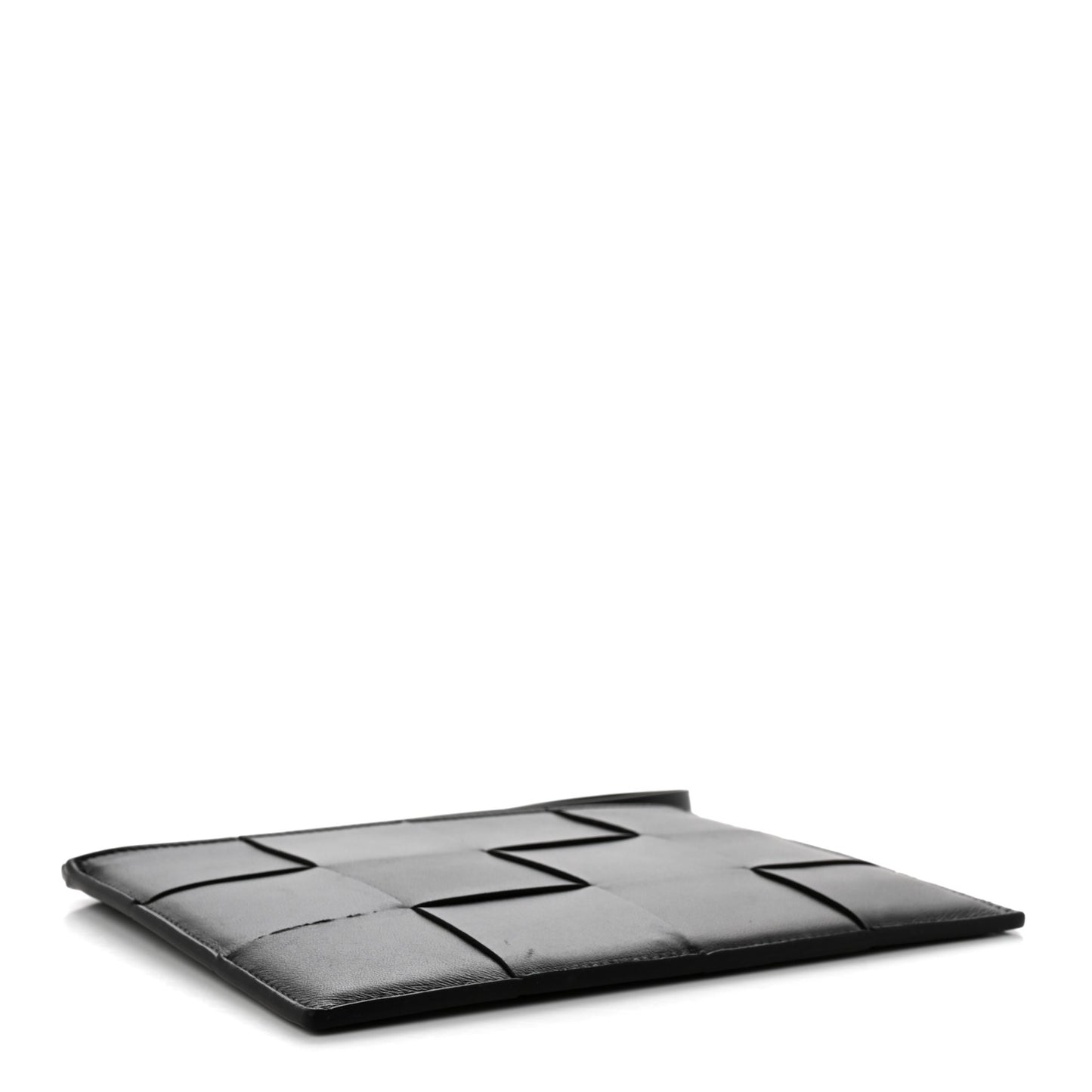 Nappa Maxi Intrecciato Medium Bill Pouch Black