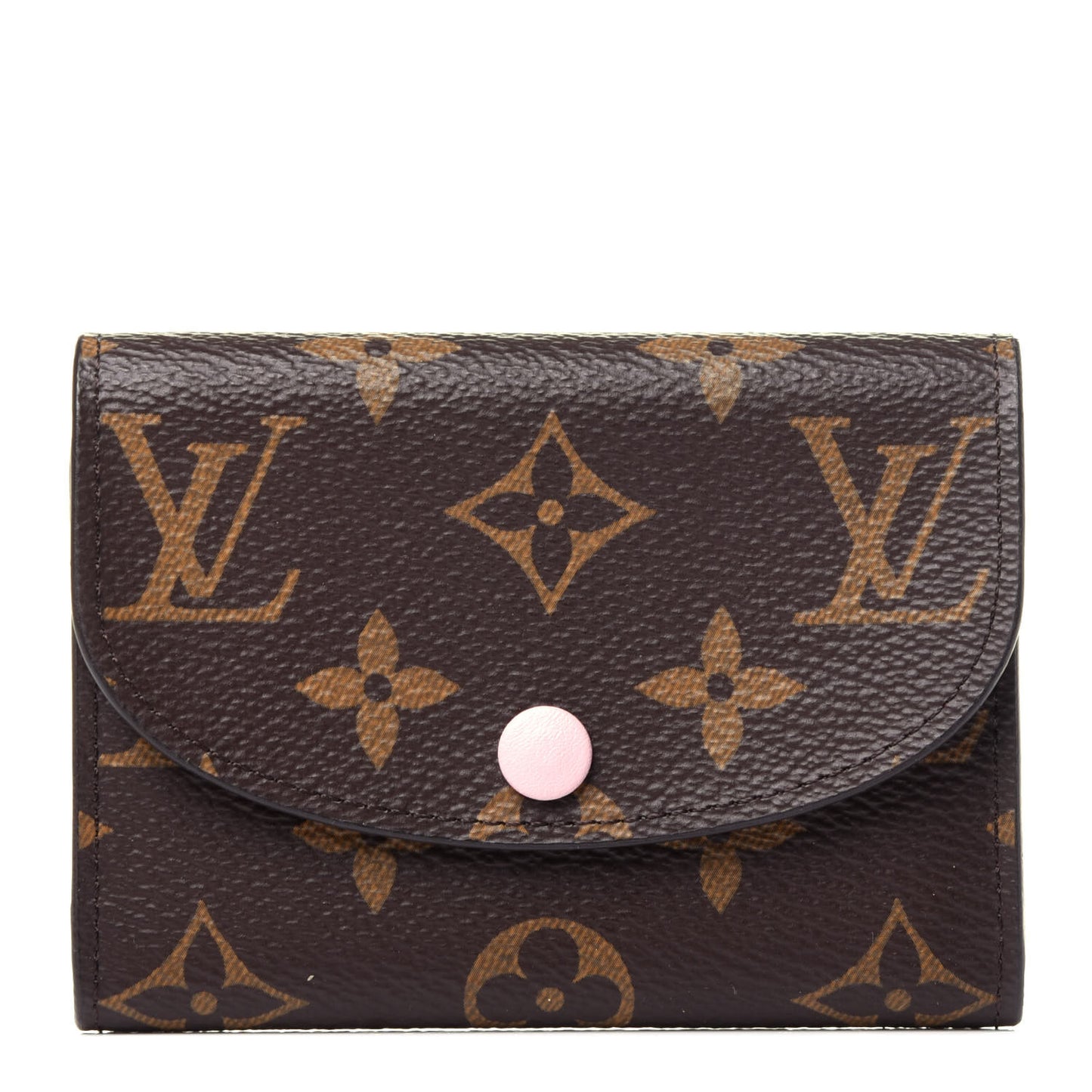 Monogram Rosalie Coin Purse Rose Ballerine