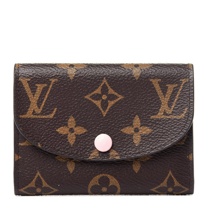 Louis Vuitton Monogram Rosalie Coin Purse Rose Ballerine 1 of 9