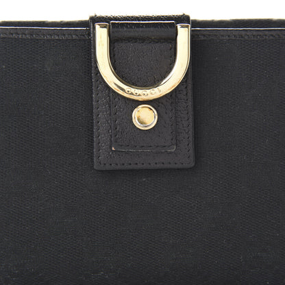 Gucci Monogram Abbey Compact Wallet Black 9 of 9