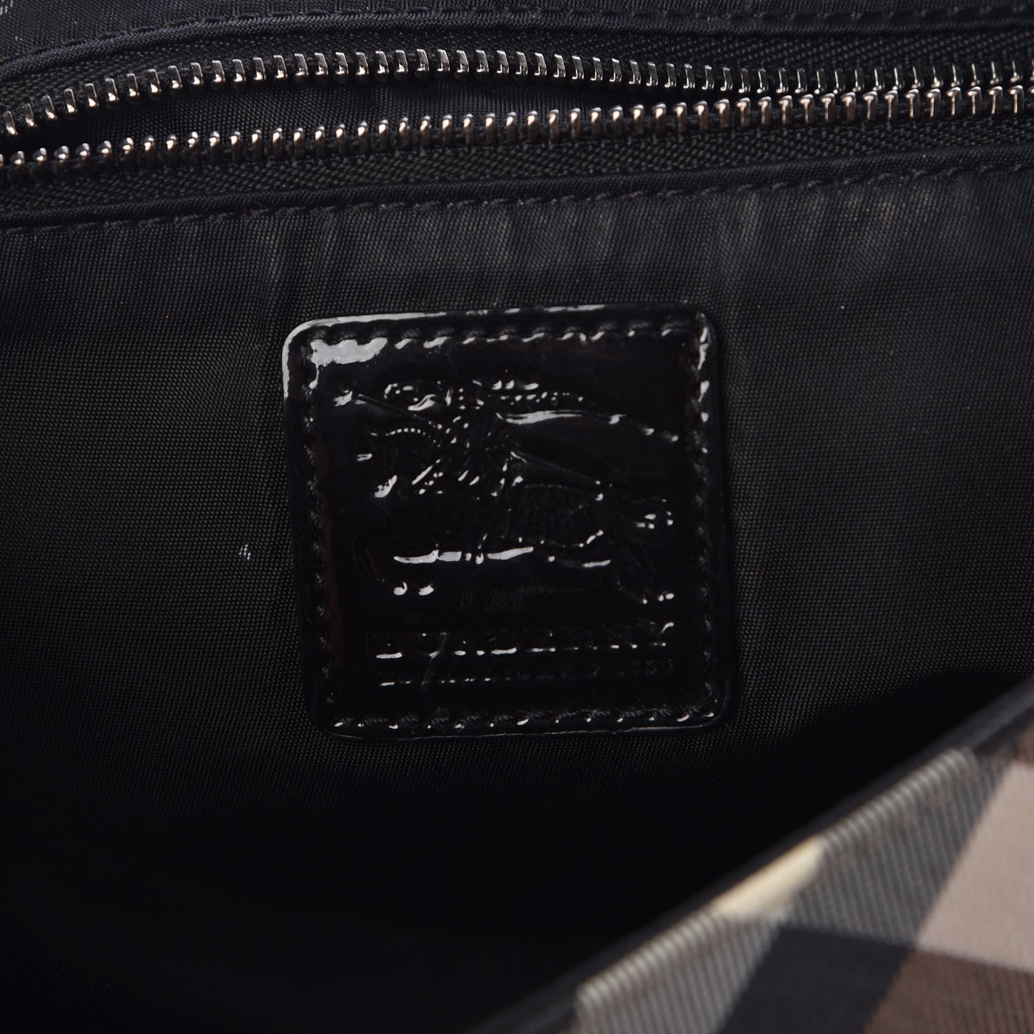 Burberry Nova Check Diaper Messenger Bag 7 of 12