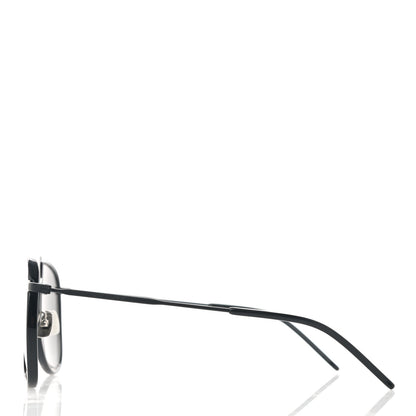 Saint Laurent Metal Aviator Classic 11 Rim Sunglasses Black 3 of 9