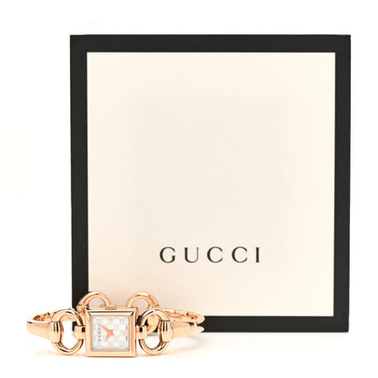 Gucci Stainless Steel Mother of Pearl 19mm Tornabuoni Quartz Watch 5 of 5