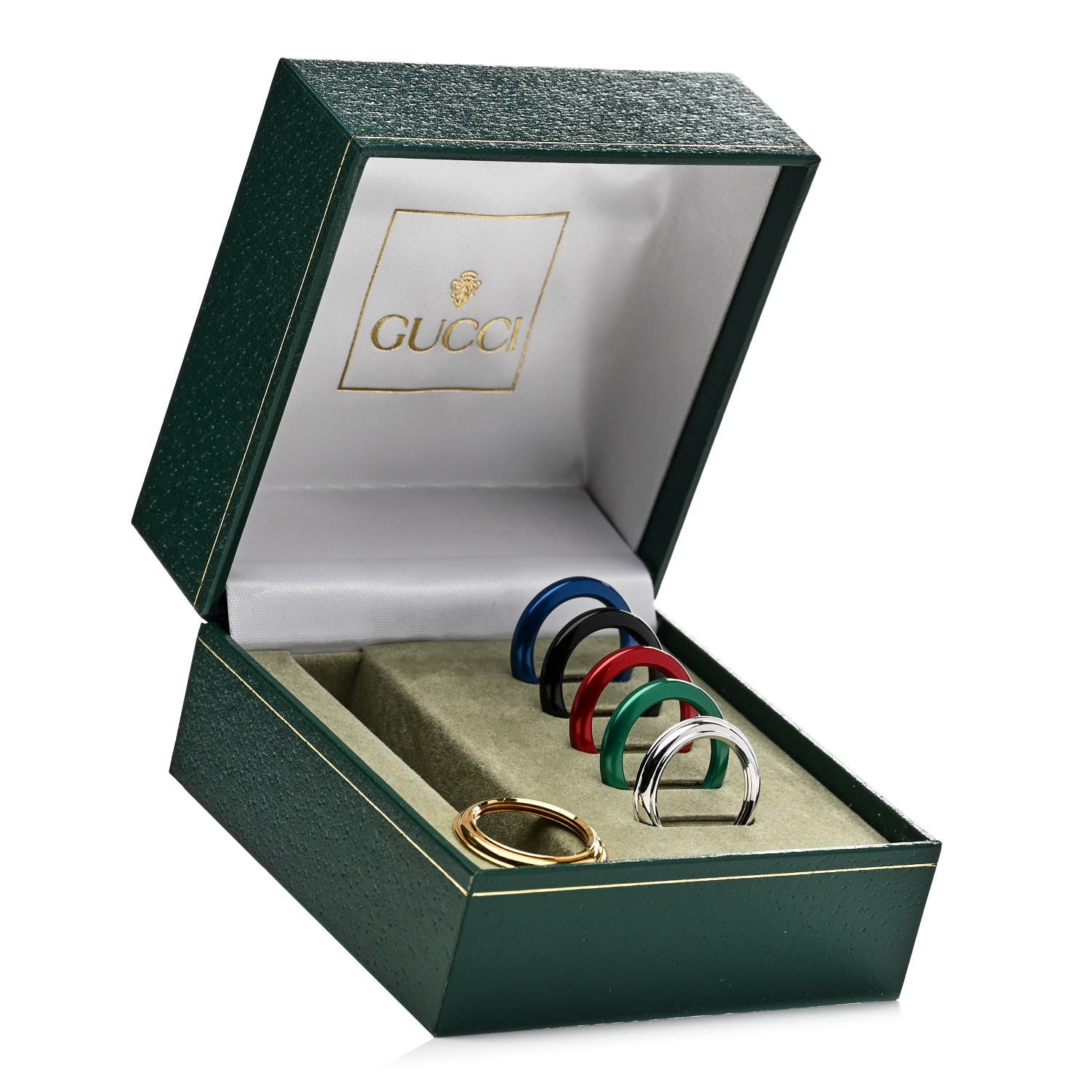 Gucci Stainless Steel 26mm Rice Link Interchangeable Bezel Quartz Watch 5 of 6
