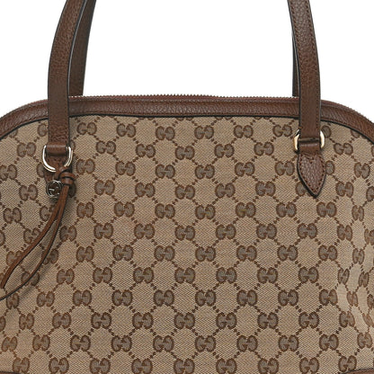 Gucci Monogram Medium Bree Shoulder Bag Beige Tabacco 8 of 11