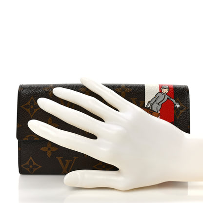 Louis Vuitton Monogram Groom Sarah Wallet 2 of 7