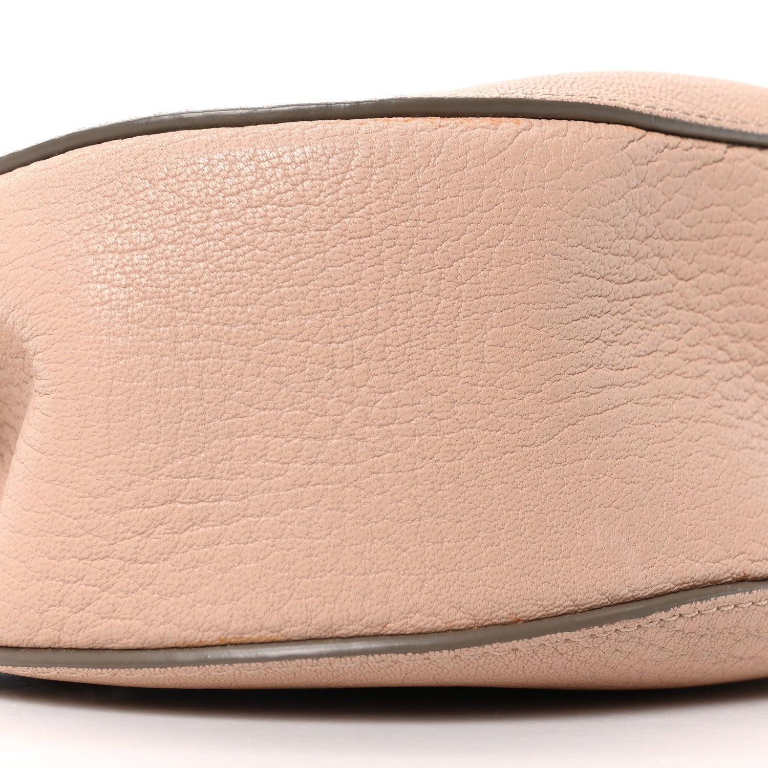 Chloe Grained Lambskin Drew Shoulder Bag Cement Pink 8 of 9
