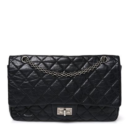 Chanel Aged Calfskin Quilted 2.55 Reissue 226 Flap Black 1 of 11