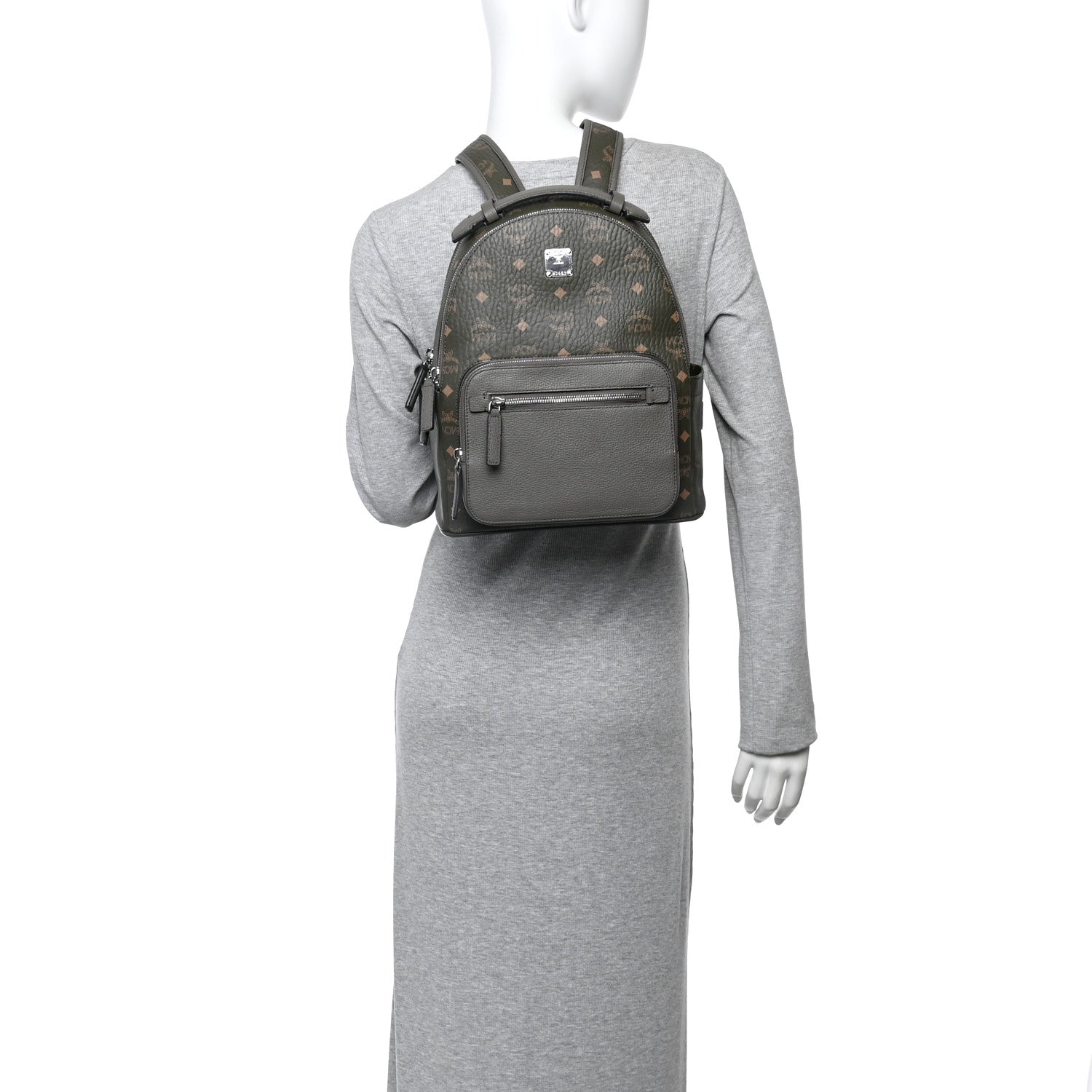 MCM Visetos Medium Stark Backpack Sea Turtle 2 of 11