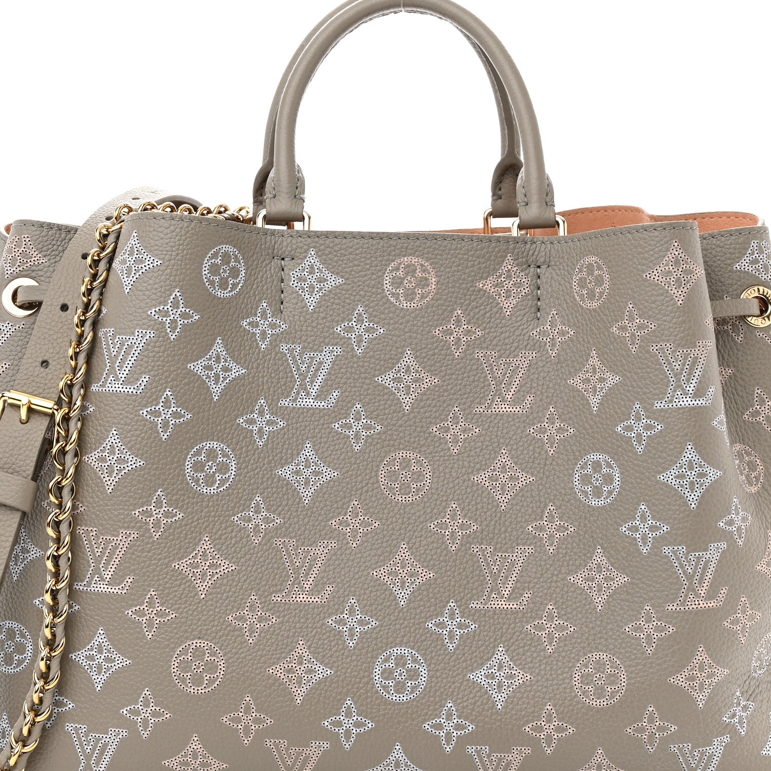 Louis Vuitton Mahina Flight Mode Bella Tote Grey 7 of 10