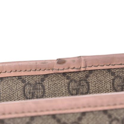 Gucci GG Supreme Monogram Medium Zippered Shopping Tote Pink 15 of 15