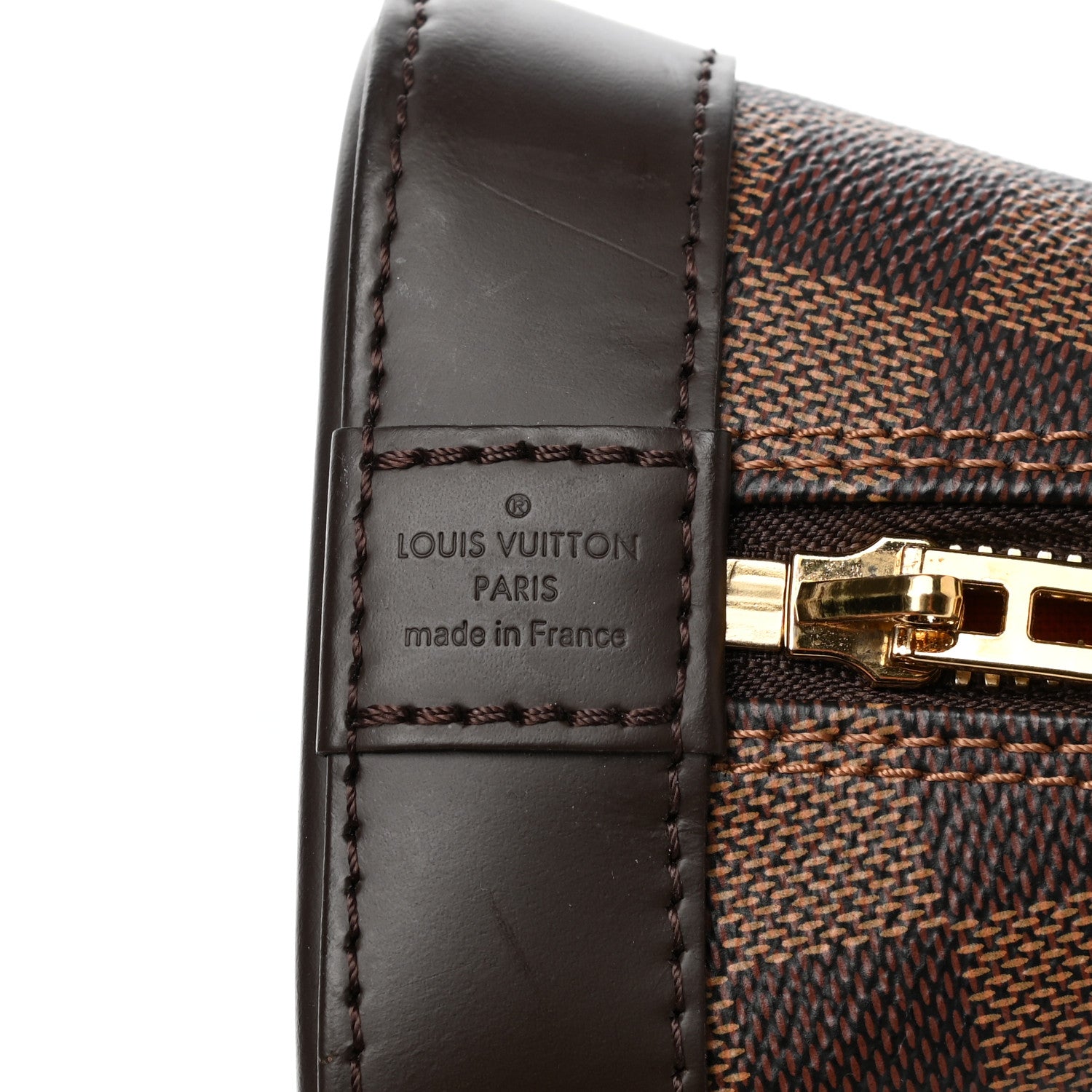 Louis Vuitton Damier Ebene Alma BB 6 of 10