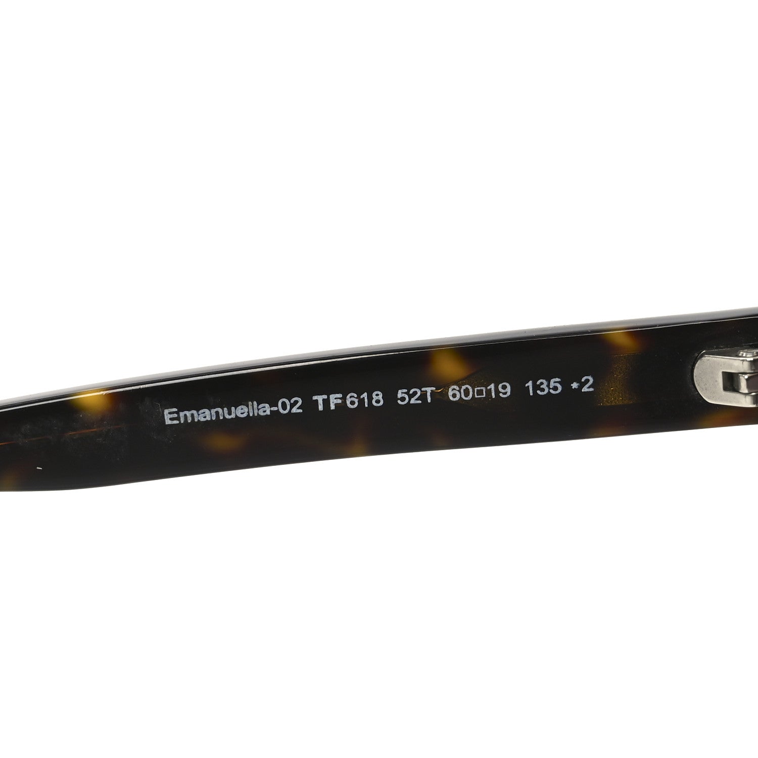 Tom Ford Acetate Emmanuella Sunglasses TF618 Havana 6 of 7