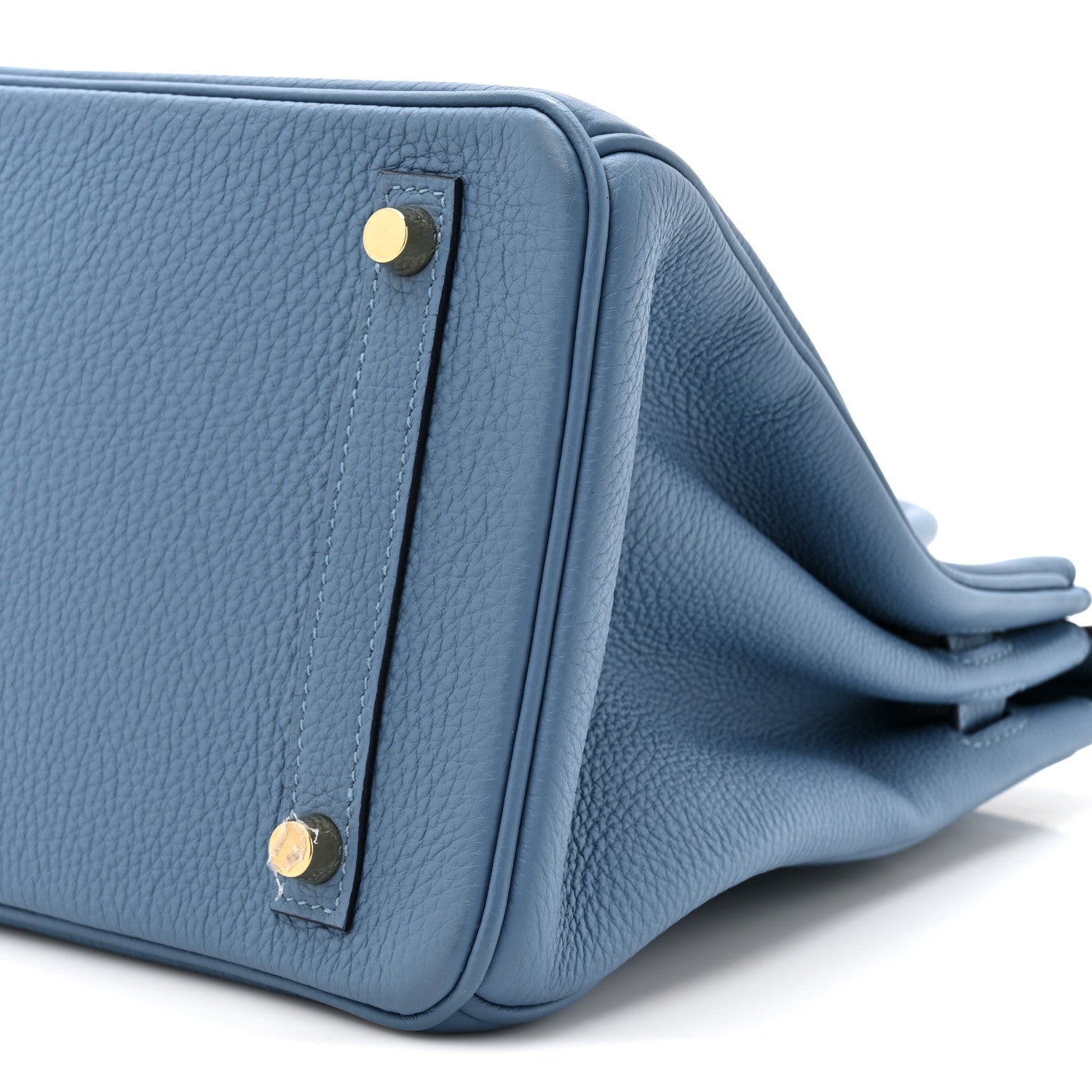 Hermes Togo Birkin 30 Bleu Azur 9 of 10