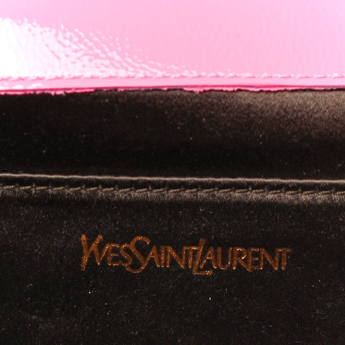 Textured Patent Monogram Large Belle De Jour Clutch Pink