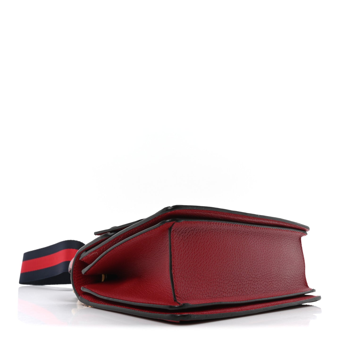GG Supreme Monogram Small Queen Margaret Top Handle Bag Red