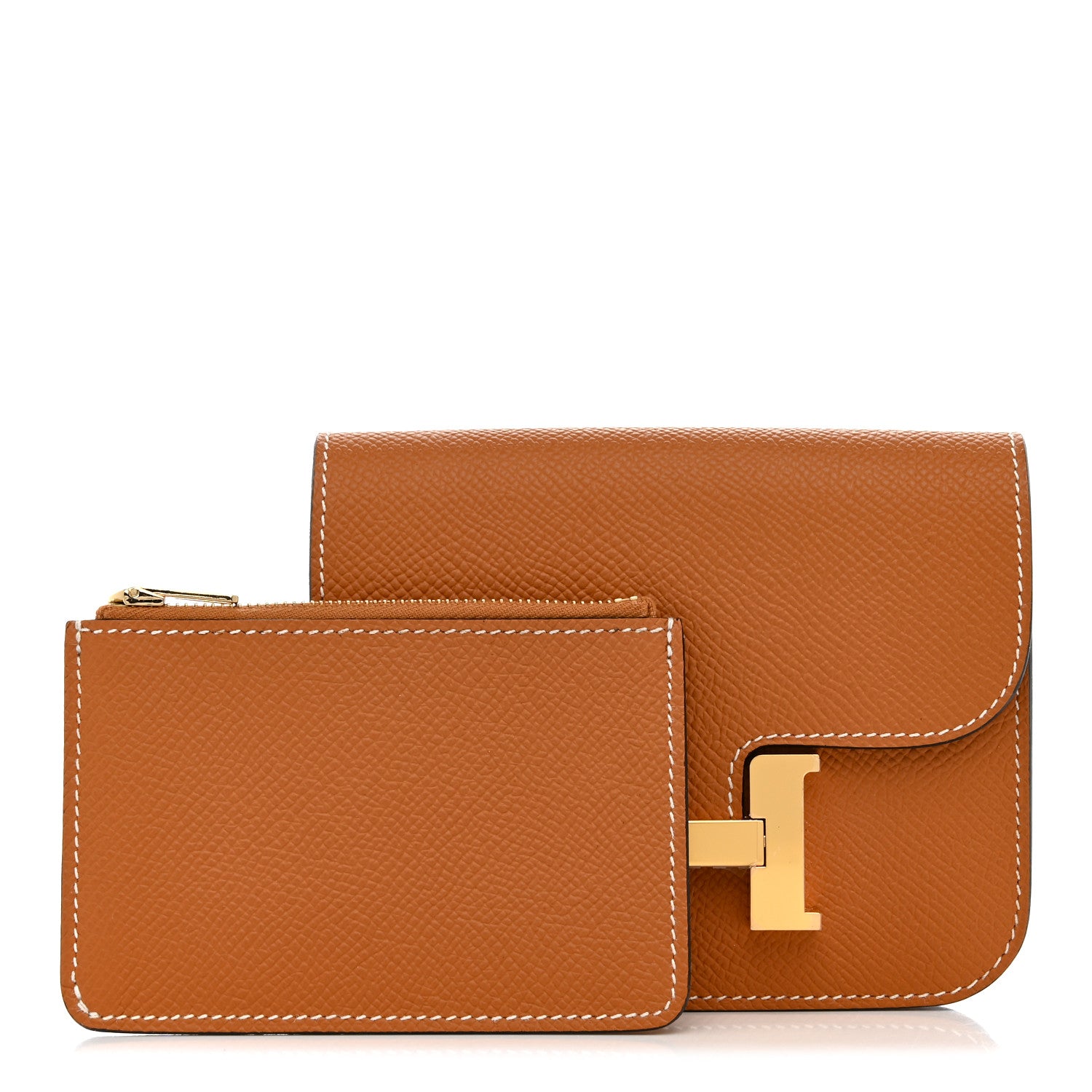 Hermes Epsom Constance Slim Wallet Toffee 3 of 9