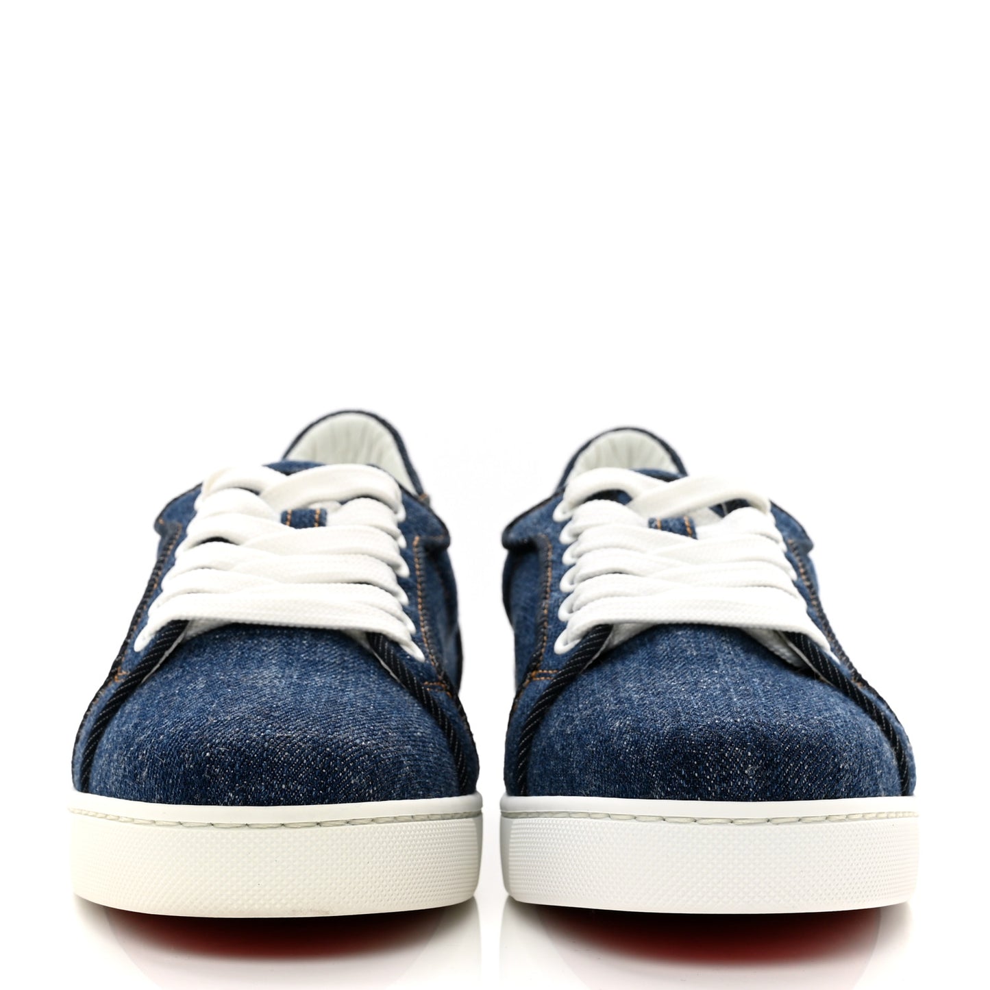 Miss Denim Elo Loubi Orlato Flat Sneakers 37 Denim