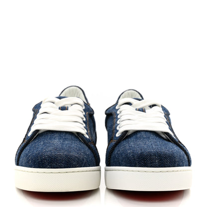Christian Louboutin Miss Denim Elo Loubi Orlato Flat Sneakers 37 Denim 2 of 10