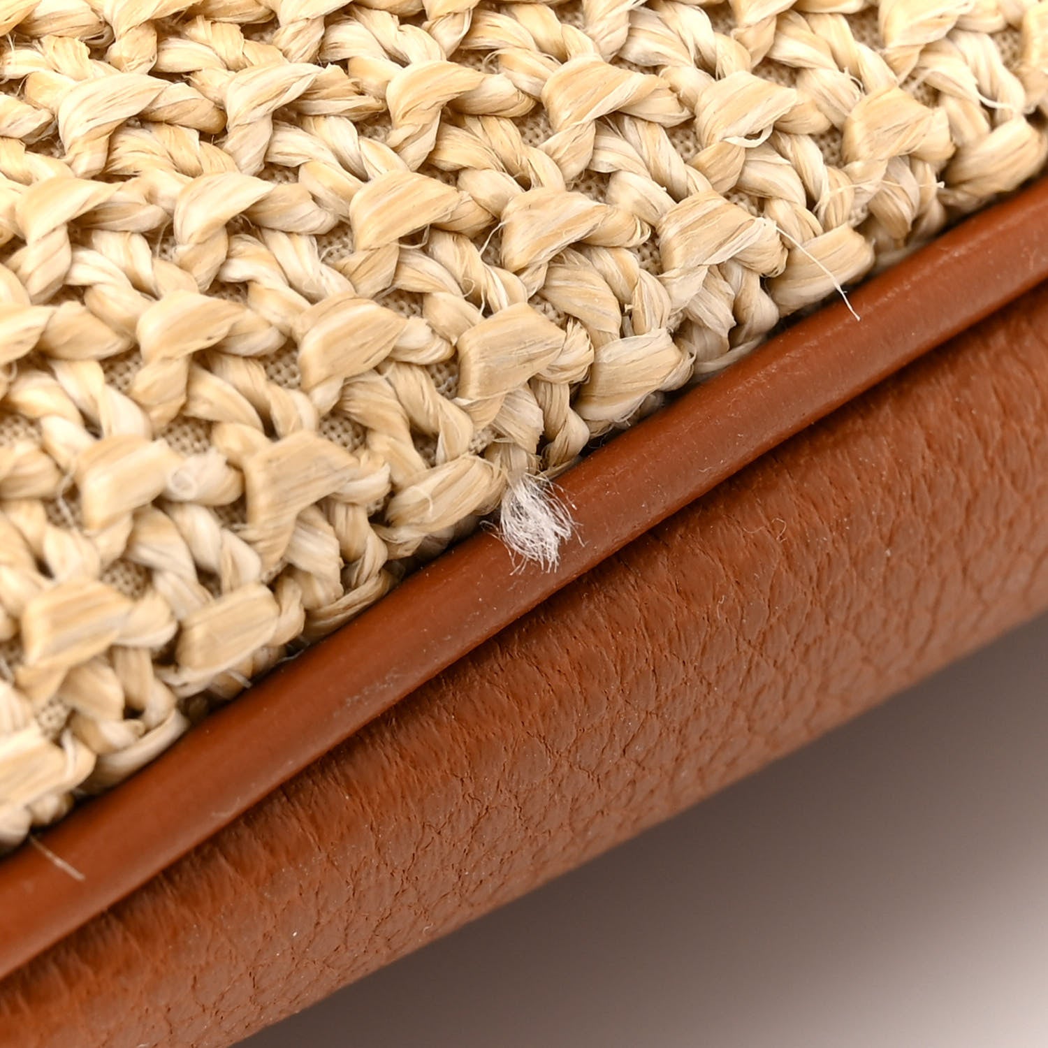 Louis Vuitton Raffia Saint Jacques Tote Caramel 13 of 13