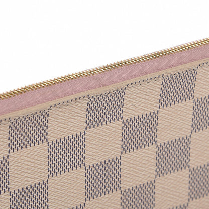 Louis Vuitton Damier Azur Neverfull MM GM Pochette Rose Ballerine 9 of 9