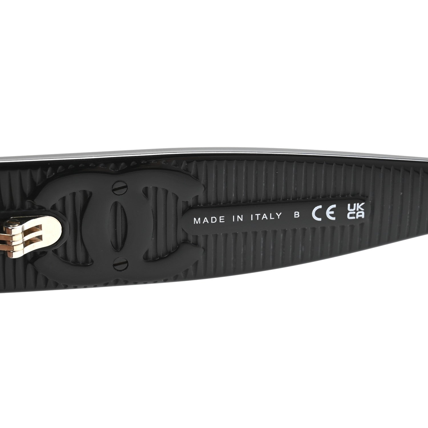 Chanel Acetate Rectangle Sunglasses 5493-A Black Brown 6 of 8