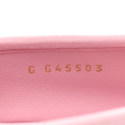 Chanel Lambskin Mary Jane Flats 37.5 Pink 7 of 8