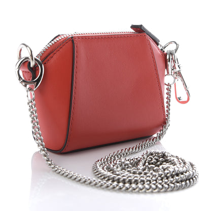 Givenchy Lambskin Baby Antigona Red 2 of 9