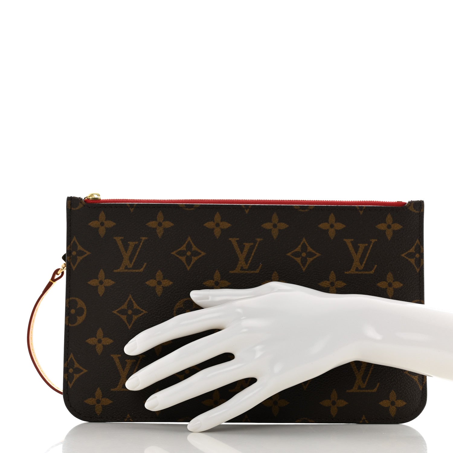 Louis Vuitton LOUIS VUITTON Monogram Neverfull MM GM Pochette Cherry 2 of 6