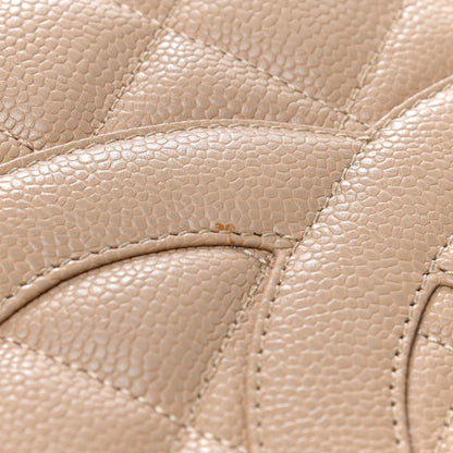 Chanel Caviar Quilted Medallion Tote Beige 12 of 12