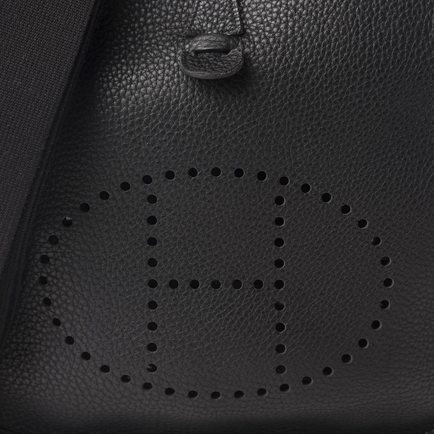 Hermes Taurillon Clemence Evelyne III PM Black 11 of 12