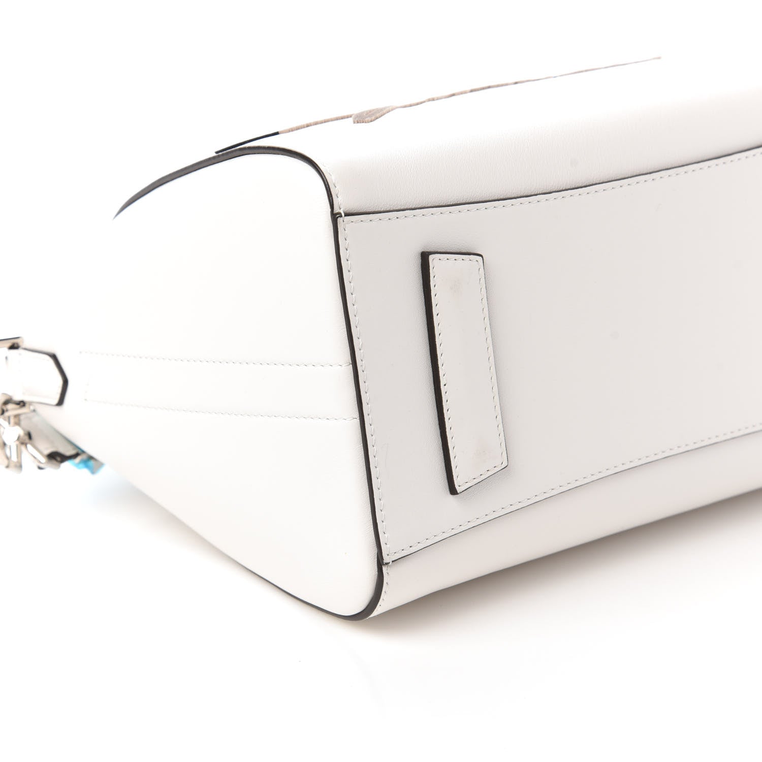 Givenchy Calfskin Signature Logo Small Antigona White 6 of 10