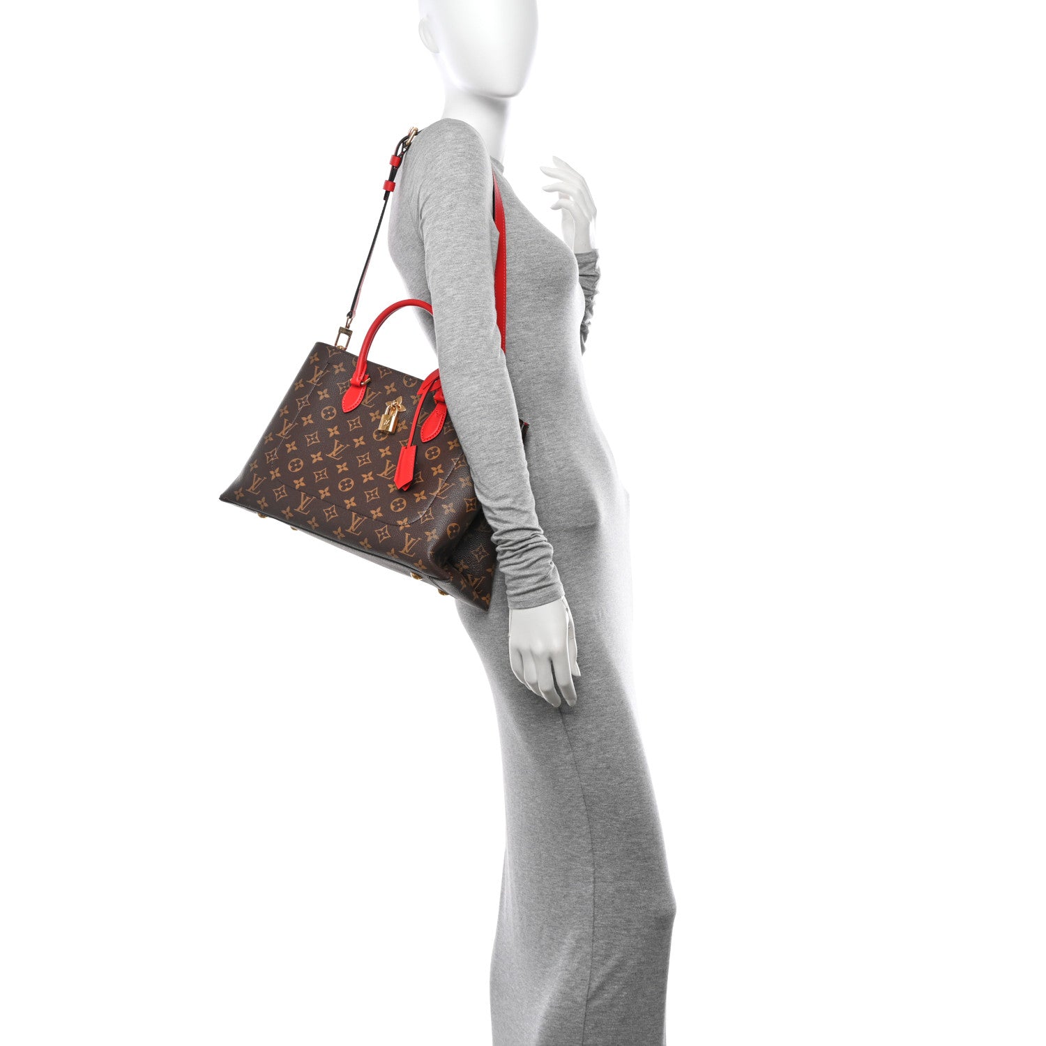 Louis Vuitton Monogram Flower Tote Coquelicot 2 of 12