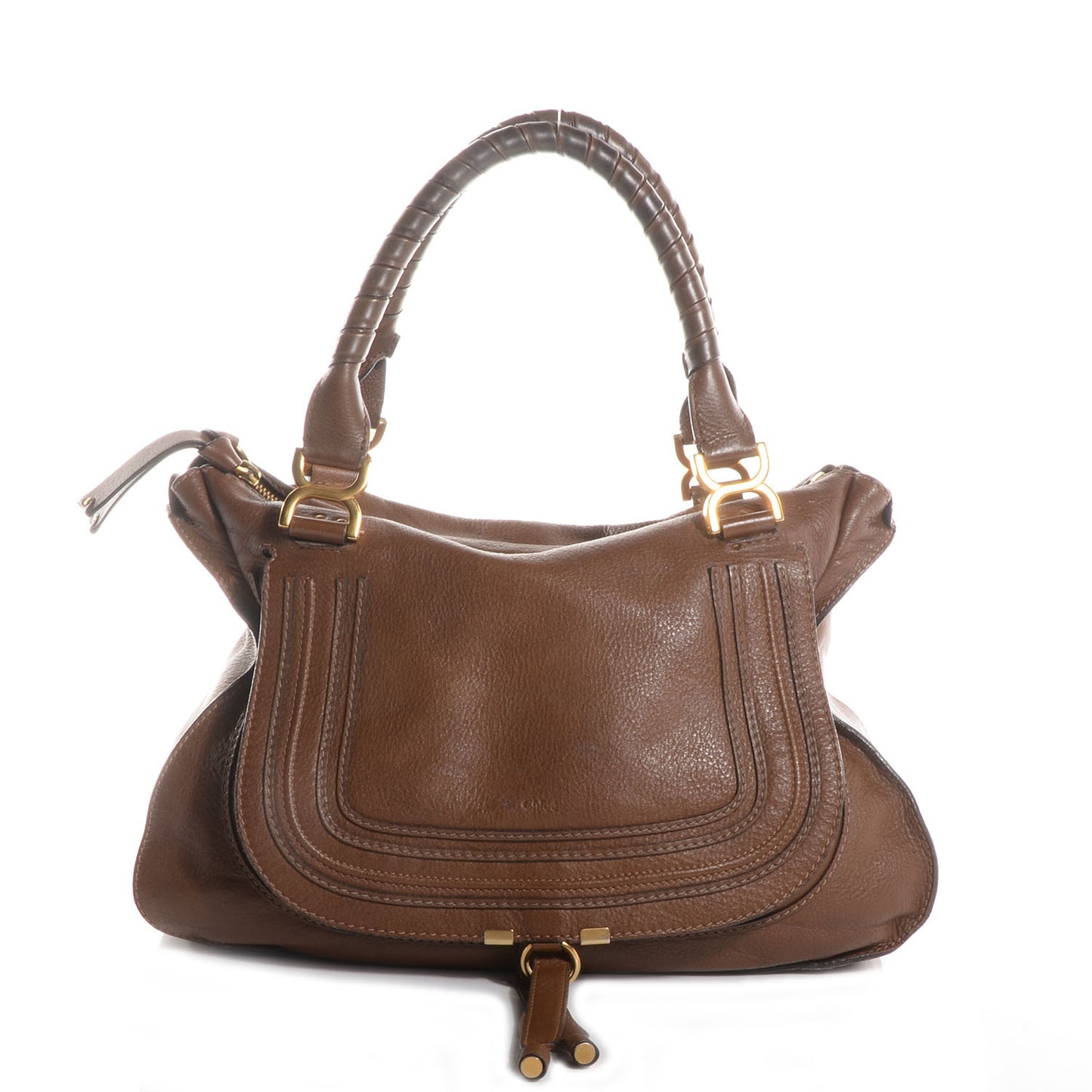 Calfskin Large Marcie Satchel