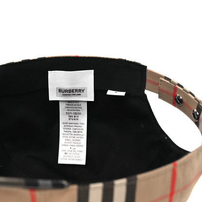 Burberry Cotton Vintage Check Monogram Baseball Hat S Archive Beige 8 of 8