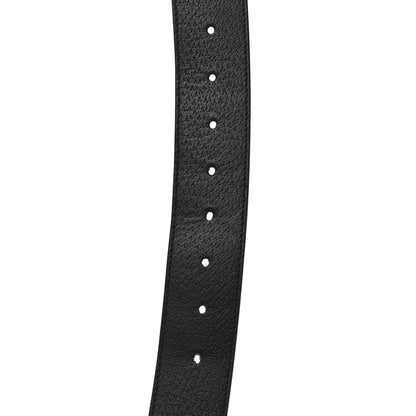 Gucci Textured Calfskin Double G 40mm Belt 115 46 Black 6 of 6