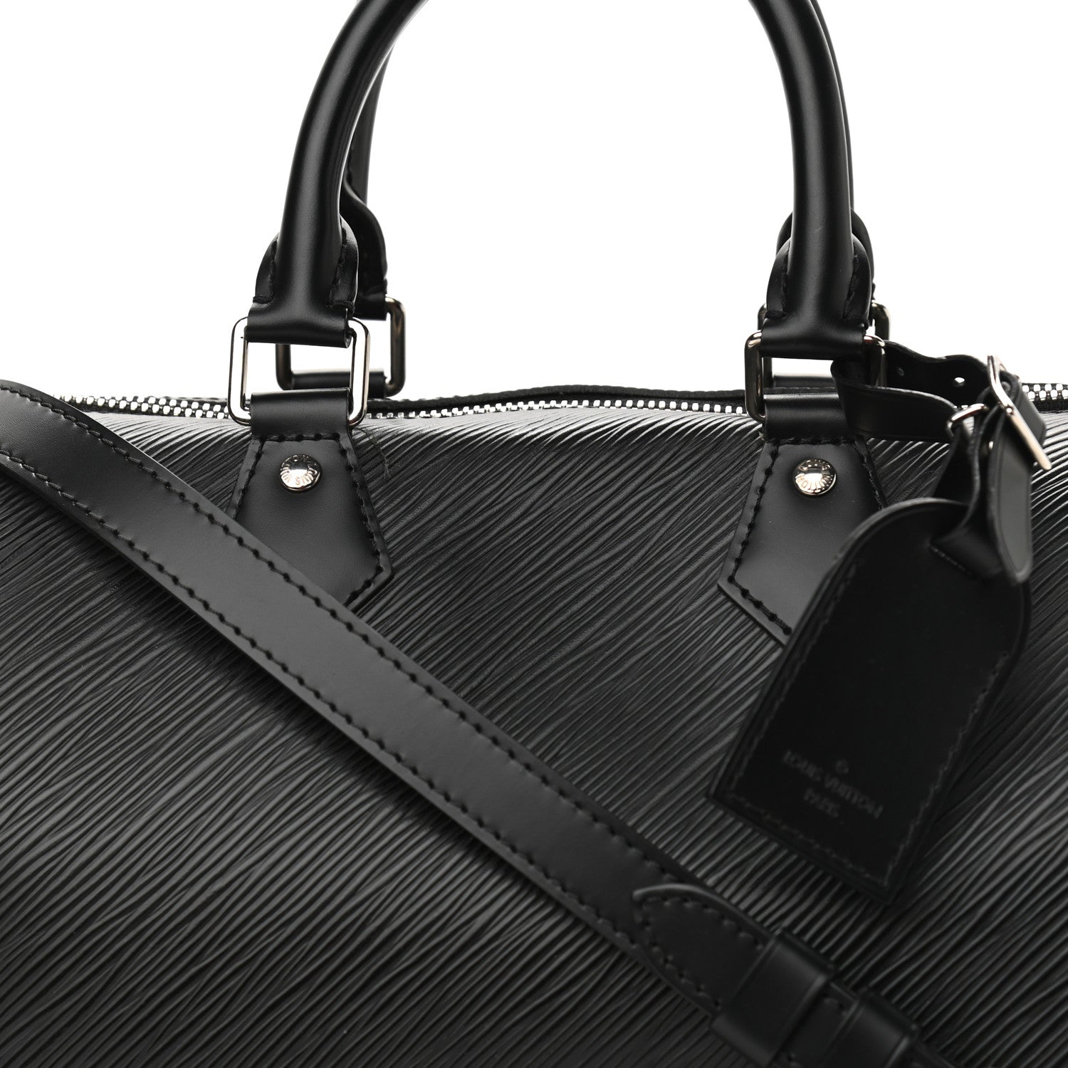 Louis Vuitton Epi Speedy Bandouliere 25 Black 7 of 16