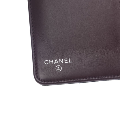 Chanel Caviar Quilted Yen Wallet Black 6 of 9