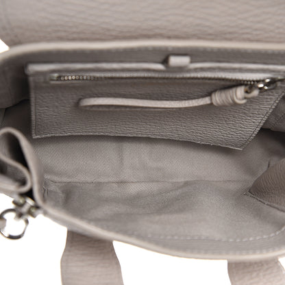 3.1 Phillip Lim 3.1 Textured Calfskin Mini Pashli Satchel Feather 4 of 8