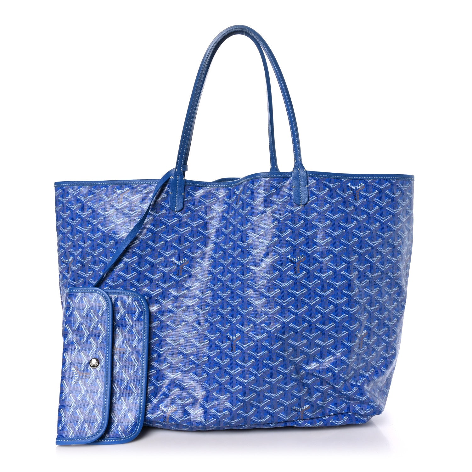 Goyard Goyardine Saint Louis GM Sky Blue 3 of 12