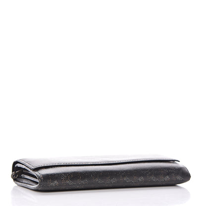 Goyard Goyardine Varenne Long Wallet Black 4 of 9
