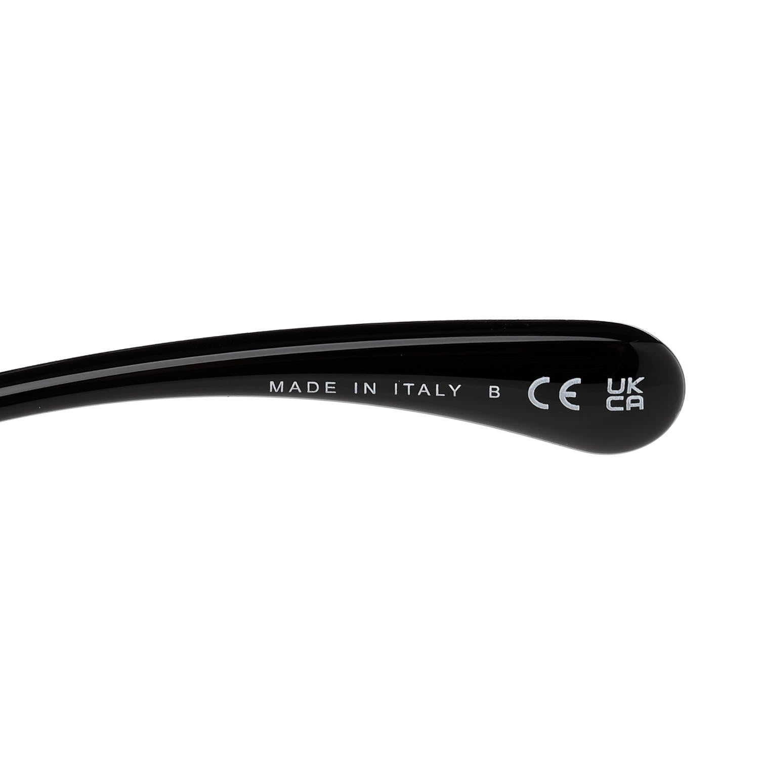 Chanel Acetate CC Rectangle Sunglasses 5430-A Black 6 of 8